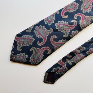 ❣️SALE❣️NEIL MARTIN Men’s Neck Tie Silk Paisley Pattern Classic 3.5” Width